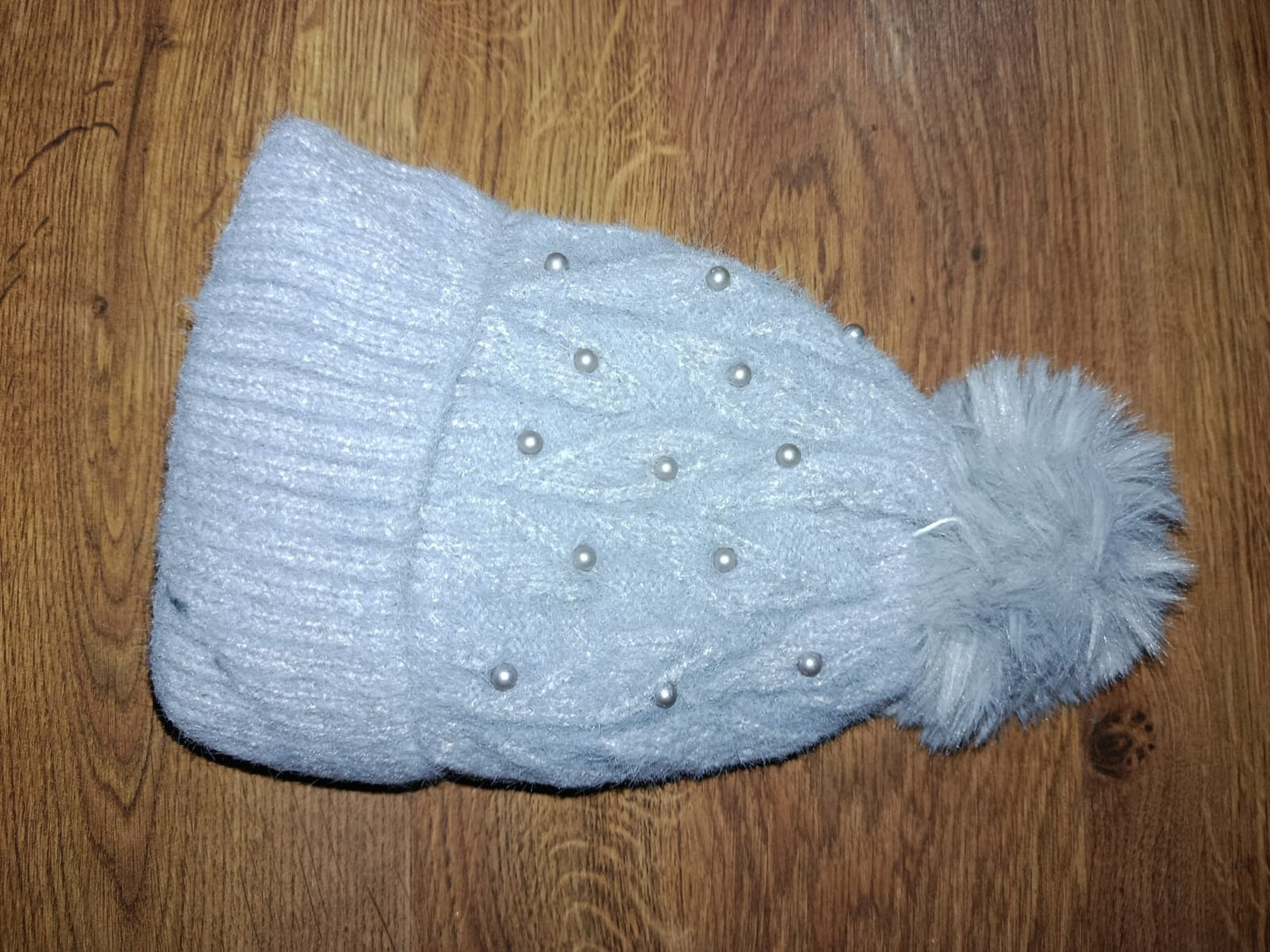 Stylectra™ Girls Woolen Winter Cap – Soft, Warm & Stylish (Minimal Stones | Multiple Colors)