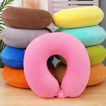 Stylectra™ Cervical Neck Support Pillow – Portable Travel & Office Pillow for Pain Relief & Comfort