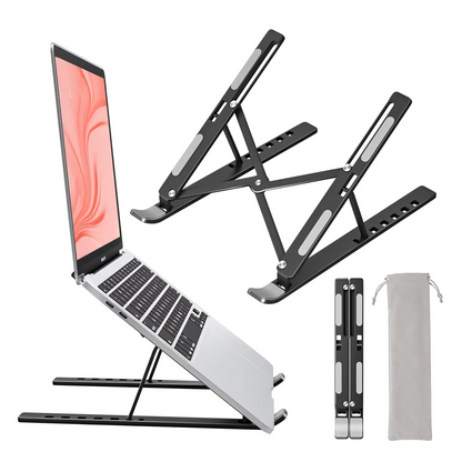 STYLECTRA™ AlumiLift Laptop Stand  SleekStand – Adjustable Laptop Holder