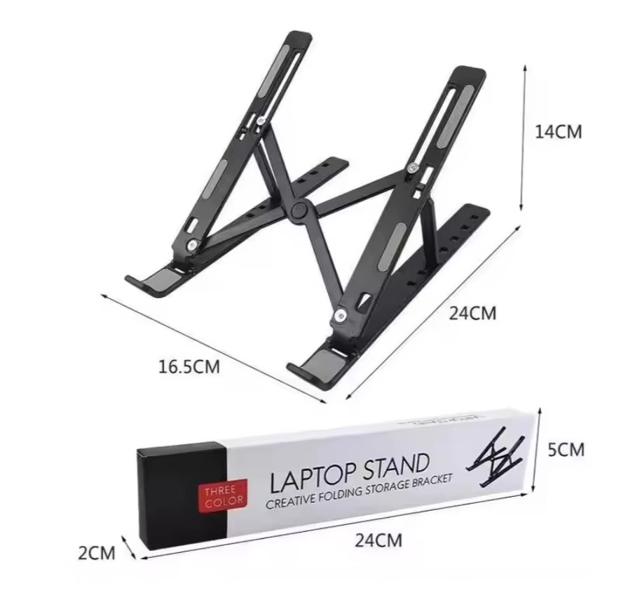STYLECTRA™ AlumiLift Laptop Stand  SleekStand – Adjustable Laptop Holder