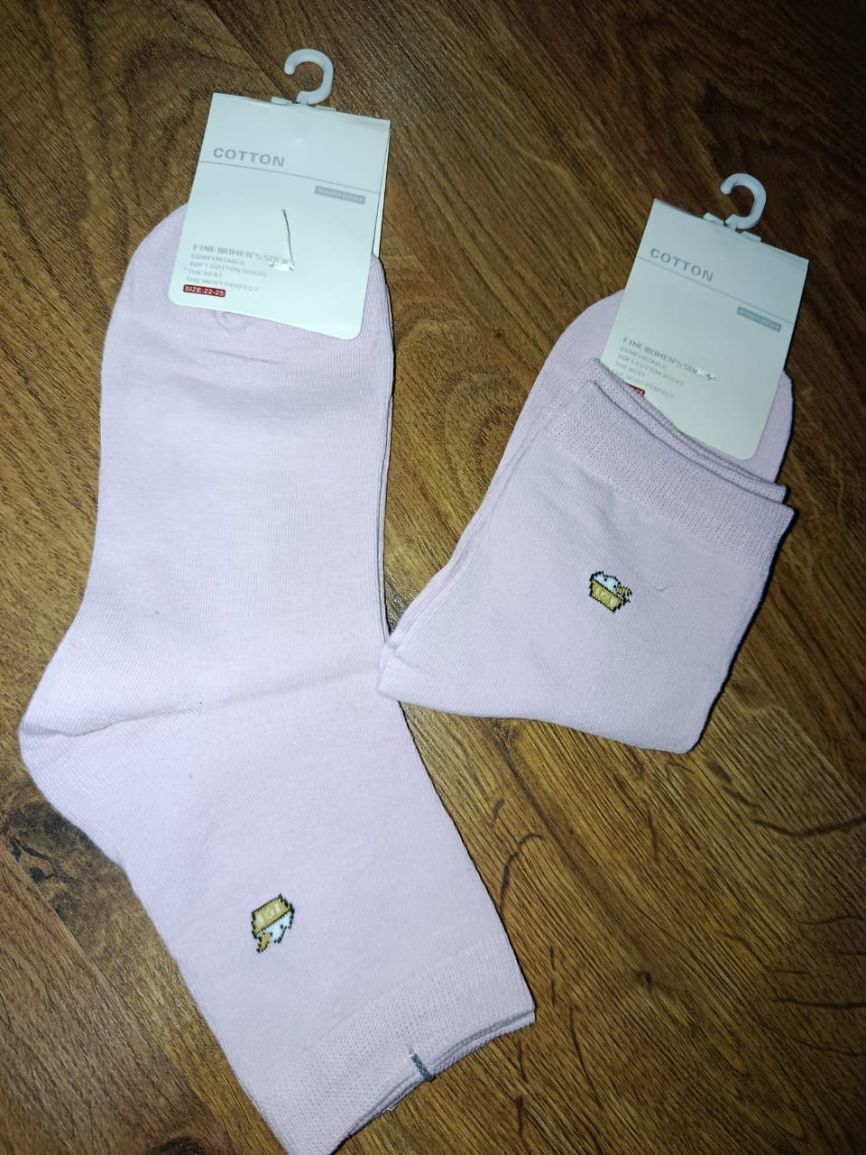 🧦 Stylectra™ Winter Socks – Soft, Warm & Cozy (Light Pastel Colors)