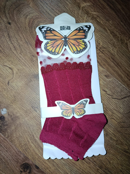 🧦 Stylectra™ Winter Socks – Soft Cozy Wear with Minimal Net Design