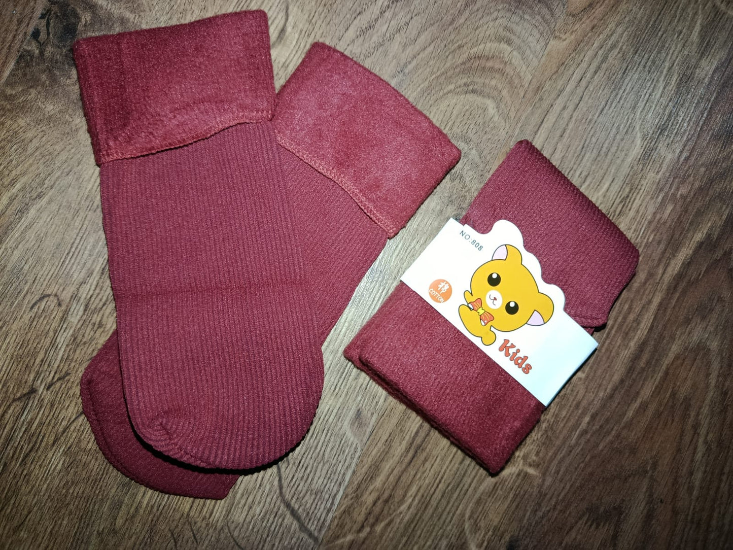 🧦 Stylectra™ Kids Fleece Socks – Ultra Soft, Warm & Stretchable (Multiple Colors)