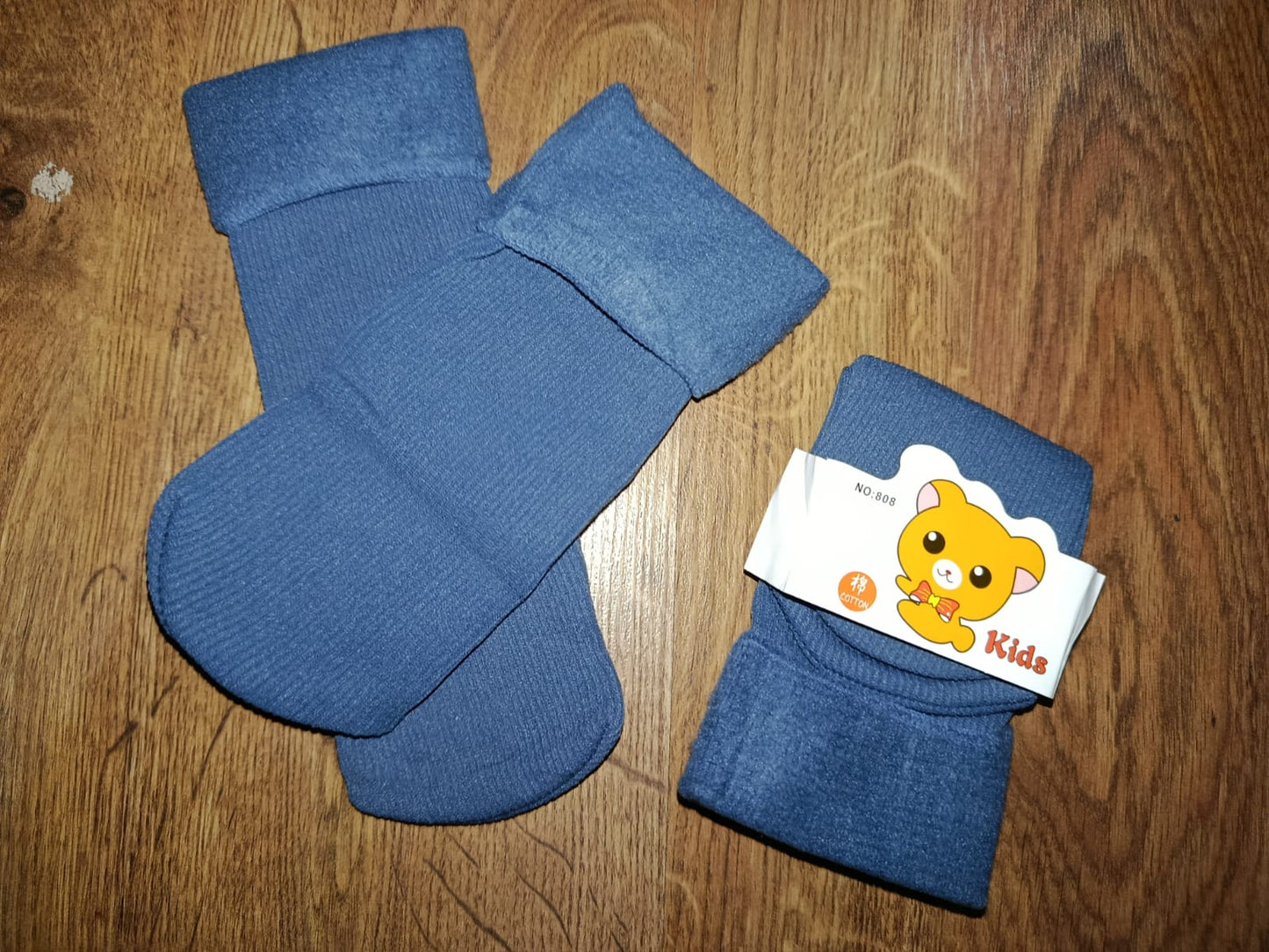 🧦 Stylectra™ Kids Fleece Socks – Ultra Soft, Warm & Stretchable (Multiple Colors)