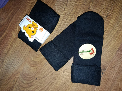 🧦 Stylectra™ Kids Fleece Socks – Ultra Soft, Warm & Stretchable (Multiple Colors)