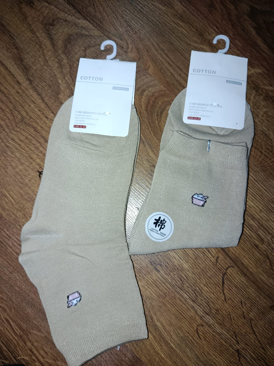 🧦 Stylectra™ Winter Socks – Soft, Warm & Cozy (Light Pastel Colors)