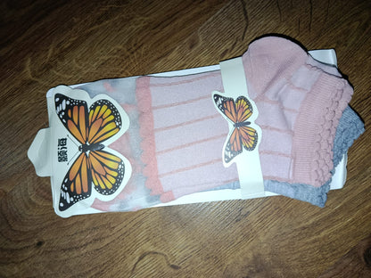 🧦 Stylectra™ Winter Socks – Soft Cozy Wear with Minimal Net Design