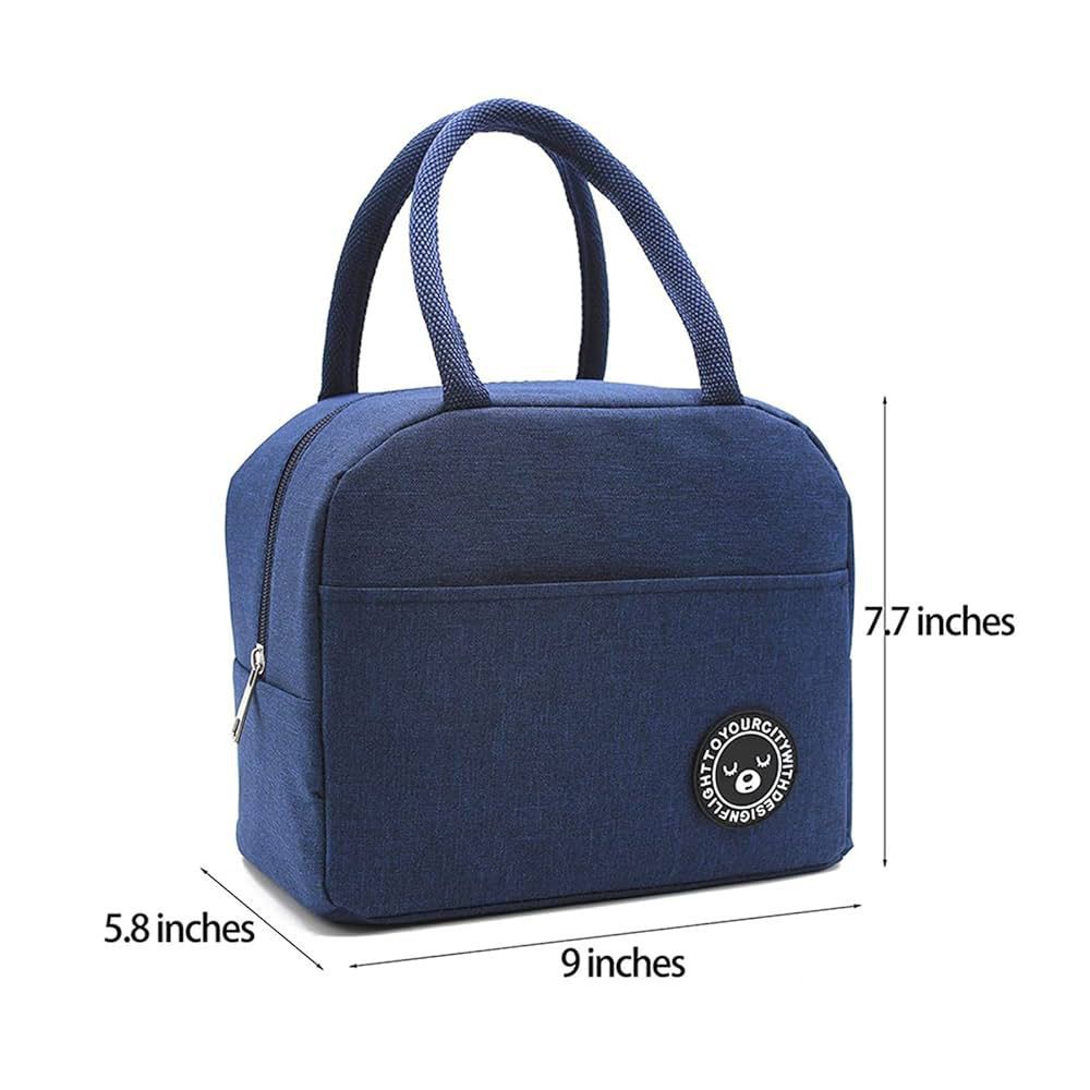 Stylectra™ Insulated Lunch Bag – Portable Thermal Bento Bag for Hot & Cold Food