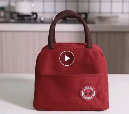 Stylectra™ Insulated Lunch Bag – Portable Thermal Bento Bag for Hot & Cold Food