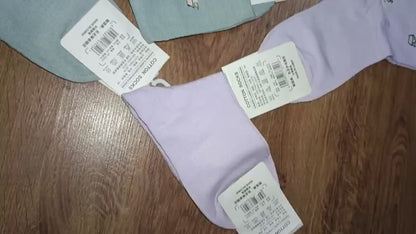 🧦 Stylectra™ Winter Socks – Soft, Warm & Cozy (Light Pastel Colors)