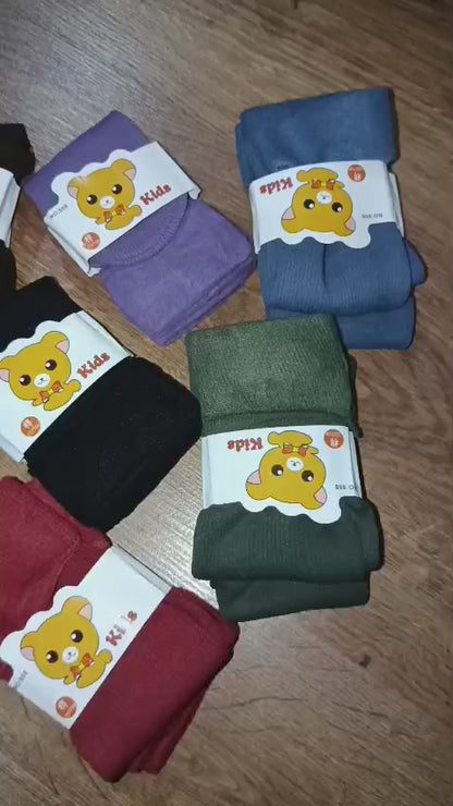 🧦 Stylectra™ Kids Fleece Socks – Ultra Soft, Warm & Stretchable (Multiple Colors)
